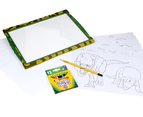 CRAYOLA - Pizarra Mágica de Dinosaurios, Tableta Luminosa, Ocio y Viajes, Idea de Regalo, 74-7497