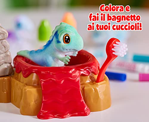 CRAYOLA— Washimals Dinosaurios, Set Isla, Mascotas para Pintar y Lavar, Apto para Niños a Partir de 3 años