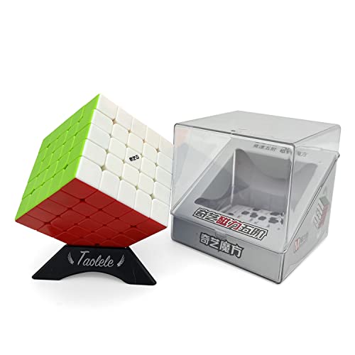 Cubo de Velocidad, QiYi MS 5x5 Speed Cube Magic Cube Magnético Rápido Suave sin Pegatinas Rompecabezas 3D Más Rápido Juguetes para Niños Adultos Niños y Niñas Regalos