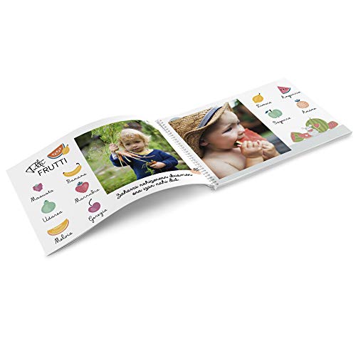 Cuento Infantil Educativo Personalizado con Las Fotos del niño o niña | Álbum didáctico Fabricado en Material plástico Indestructible | Especial haurreskola | Euskera