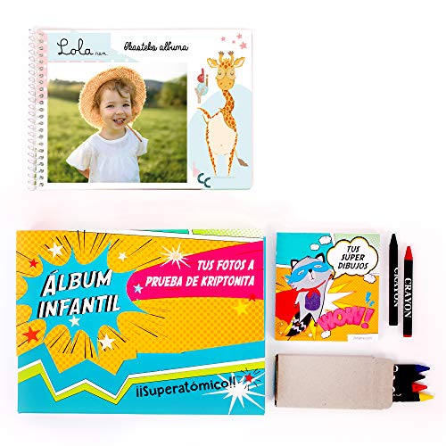 Cuento Infantil Educativo Personalizado con Las Fotos del niño o niña | Álbum didáctico Fabricado en Material plástico Indestructible | Especial haurreskola | Euskera