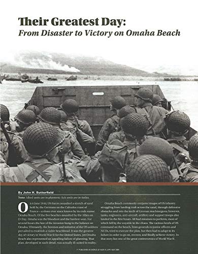 D-Day at Omaha Beach: 6 June 1944