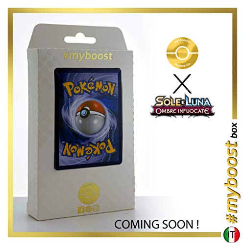 Darkrai 87/147 Holo - #myboost X Sole E Luna 3 Ombre Infuocate - Box de 10 cartas Pokémon Italiano