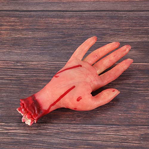 Dasertoe Bloody Horror Scary Prop Severed Life Size Arm Hand House 22-23 cm