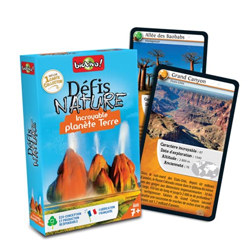 Défis Nature – 286008 – Juego Incroyable Planète Terre (versión Francesa)