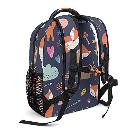 delayer Mochila Zorro De Dibujos Animados Cómic Oscuro Mochila Para Niños Daypack