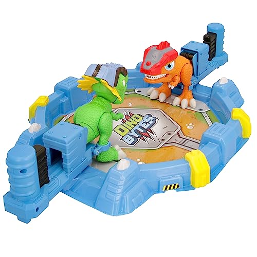 DINOBYTES Battle Arena - Action figure Playset para luchar con 2 dinos - Regalo óptimo para niños y niñas +3 años