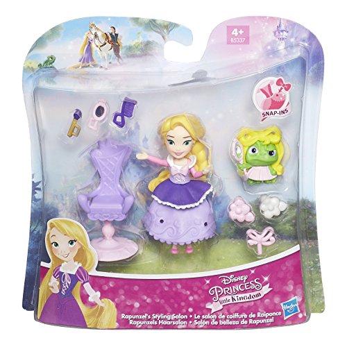 Disney Hasbro Princess B5337ES0 - salón de Pelo de la Princesa Rapunzel Poco Unido, Las Cifras