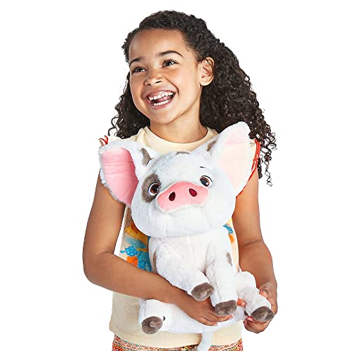 Disney Store: Peluche de Pua, Vaiana, 30 cm, confeccionado en un Tejido de Peluche con Detalles Bordados, Juguete Adecuado para Todas Las Edades