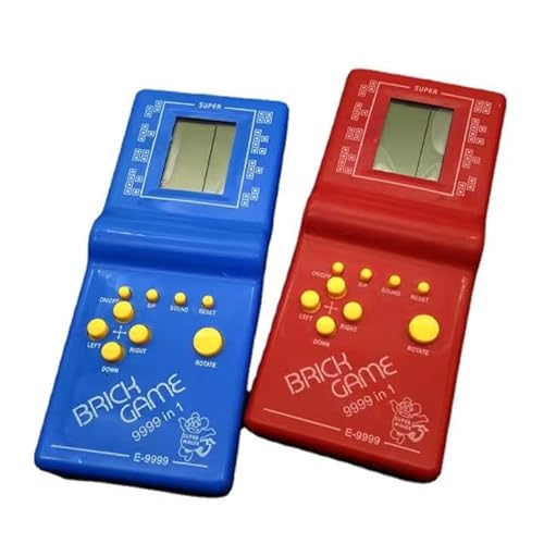 DISOK - Lote de 10 a 30 Consolas Retro Juegos Brick Tetris en Caja. Videojuegos Retro para niños, Retro Juegos, Regalos de cumpleaños Infantiles. (10)