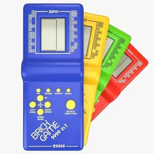 DISOK - Lote de 10 a 30 Consolas Retro Juegos Brick Tetris en Caja. Videojuegos Retro para niños, Retro Juegos, Regalos de cumpleaños Infantiles. (10)