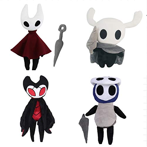 Dmspace Hollow Knight Juguetes de peluche con tema de juego caliente muñeca de peluche de espíritu lindo de peluche súper suave cojín de peluche Cosplay accesorios regalos 30 cm