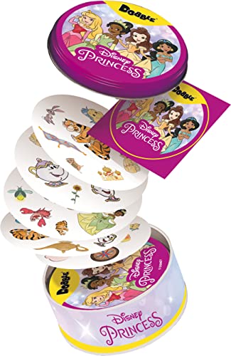 Dobble Princesas Disney - Juego de Mesa en Español [Exclusivo Amazon] & Dobble - Marvel Emoji [Exclusivo Amazon], 7+ años