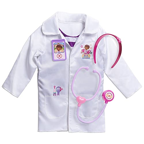 Doc McStuffins JPL90125 Juego de Disfraz de médico de Juguete, Color Morado