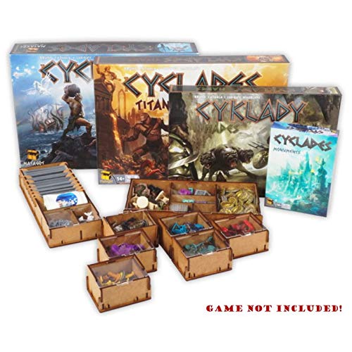 docsmagic.de Organizer Insert for Cyclades Box - Encarte