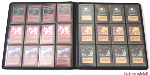 docsmagic.de Pro-Player Premium 12/24-Pocket Playset Album Red - 480 Card Binder - MTG - PKM - YGO - Álbum para Tarjetas Roja