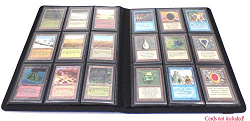 docsmagic.de Pro-Player Premium 9/18-Pocket Album Dark Blue - 360 Card Binder - MTG - PKM - YGO - Álbum para Tarjetas Azul Oscuro