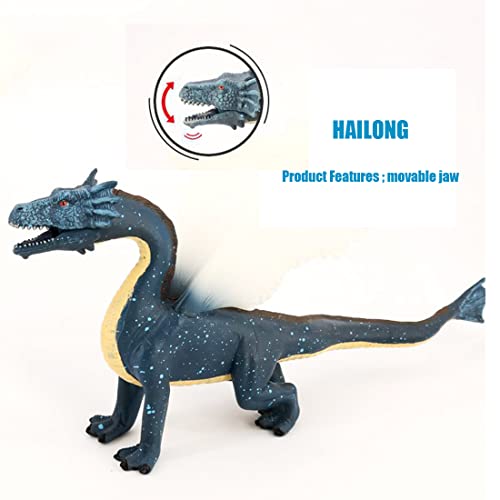 Doyomtoy - Dragón de hielo para niños, figura de acción de juguete