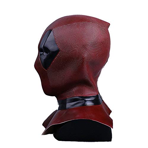 DP2 Wade Máscara Cosplay Casco Cabeza Completa Látex Flexible Casco Halloween Prop Fancy Ball Máscara Suave