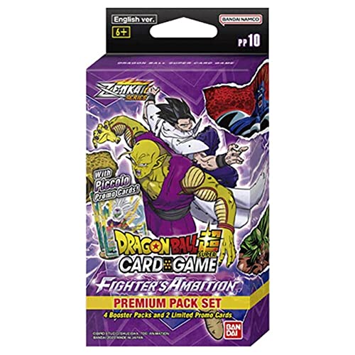 Dragon Ball Super TCG: ZENKAI Series 02 Fighter'S Ambition Premium Pack Set [PP10]