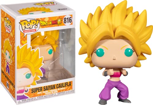 Dragon Ball Z - Super Saiyan Caulifla Funko Pop! Vinyl Figure (Bundled with Compatible Pop Box Protector Case)