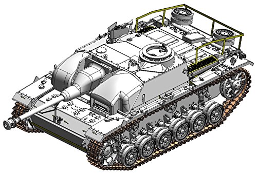 Dragon Models 1/35 Concrete Armored StuG.III Ausf.G con Zimmerit Dragon Model Kits