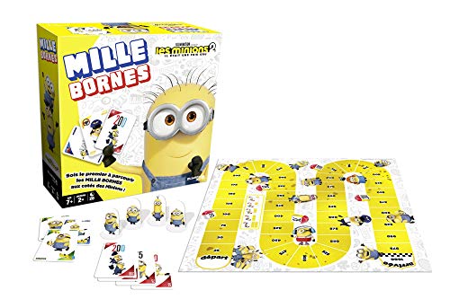 Dujardin- Minion Mil Encuentra a Les Minions listos para superar los terminales-Juegos de Mesa, Color Amarillo, Blanco (59076)