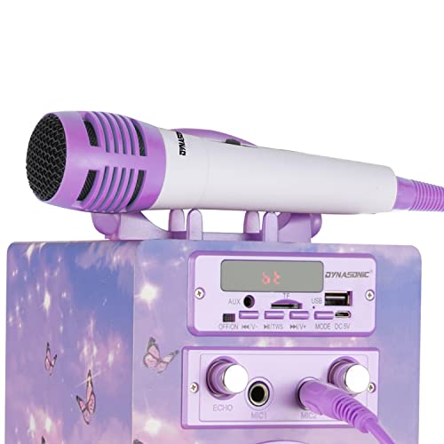 DYNASONIC (3º Generación, Modelo 2023 Karaoke con microfono, Regalos Originales para niños niña, Juguetes niña(Modelo 18 con Luz)