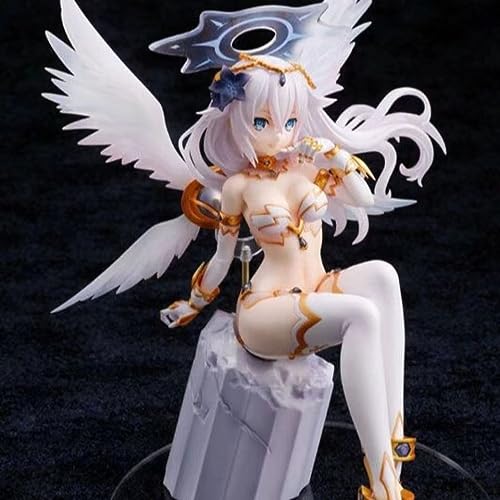 Eamily Las Cuatro Diosas Corazón Negro Online Neptune Novalu Anime Personajes Colección Modelo Estatua Juguetes PVC Estatua Decoración de Escritorio