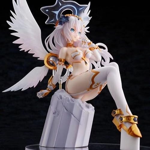 Eamily Las Cuatro Diosas Corazón Negro Online Neptune Novalu Anime Personajes Colección Modelo Estatua Juguetes PVC Estatua Decoración de Escritorio