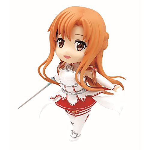 EASSLa Figura móvil Nendoroid Yūki Asuna, la Figura se originó en el Anime Sword Art Online, Alias ​​Asuna, Titania, Erica y Stacia Postura de pie 5.9 Pulgadas de Alto, Hecha de Material de PVC