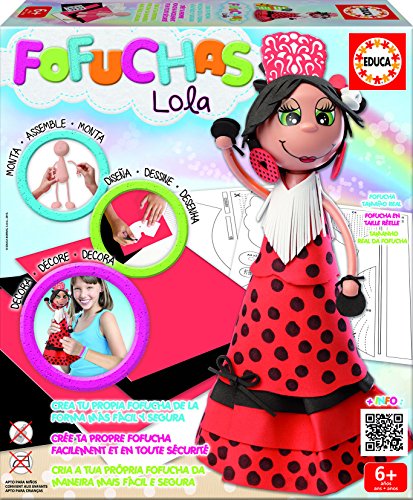 Educa - Fofuchas - Lola, Juego Creativo Borrás 16374