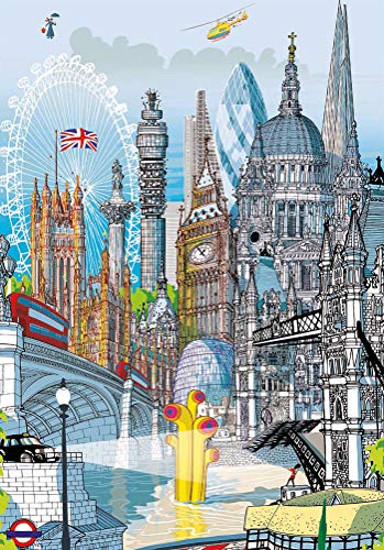 Educa - Serie Citypuzzle, Puzzle 200 Piezas, Londres (18470)