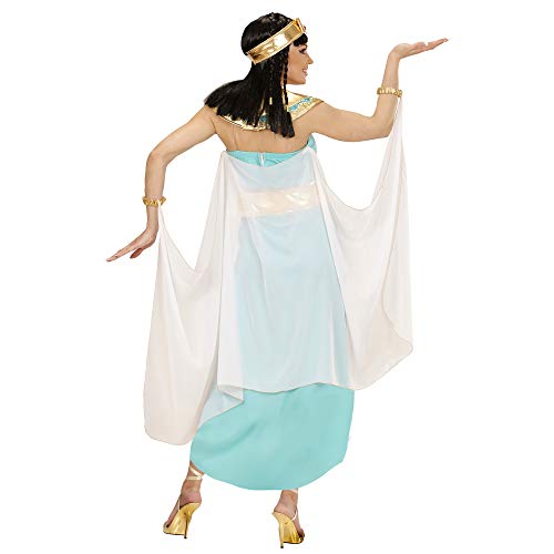 "EGYPTIAN QUEEN" (dress, belt, collar, cuffs, headpiece, cape) - (S)