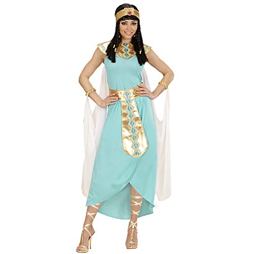 "EGYPTIAN QUEEN" (dress, belt, collar, cuffs, headpiece, cape) - (S)