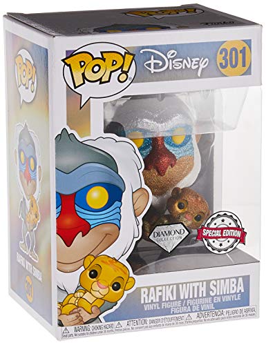 El Rey León POP! Vinyl Rafiki Diamond Collection Ed. Limitada