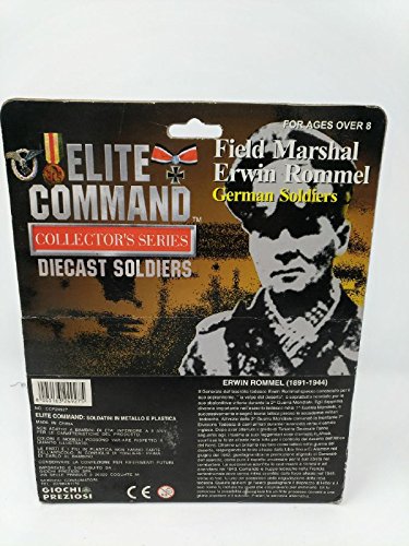 Elite Command – Collector's Series – Diecast Soldiers – Field Marshal Erwin Rommel – German Soldiers