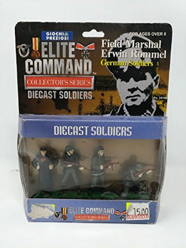 Elite Command – Collector's Series – Diecast Soldiers – Field Marshal Erwin Rommel – German Soldiers