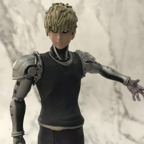 Epitome One Punch Man Figuras de anime personajes genos modelos adornos brazos mecánicos escritorio estatuas de PVC coleccionables de batalla