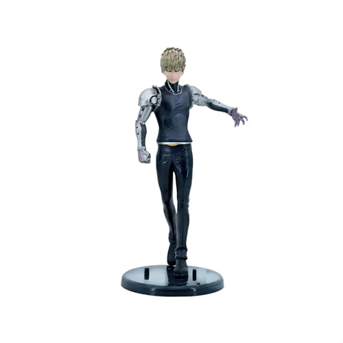 Epitome One Punch Man Figuras de anime personajes genos modelos adornos brazos mecánicos escritorio estatuas de PVC coleccionables de batalla