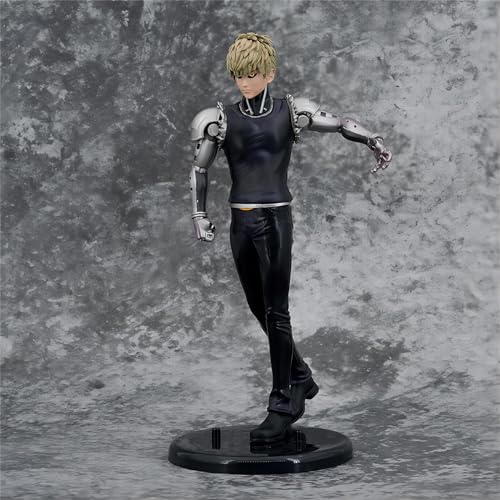 Epitome One Punch Man Figuras de anime personajes genos modelos adornos brazos mecánicos escritorio estatuas de PVC coleccionables de batalla