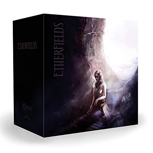 Etherfields,Juego de mesa por Awaken Realms1-4 jugadores,Juegos de mesa para la familia,90-180 minutos de juego,Adolescentes y adultos a partir de 14 años,Versión en inglés