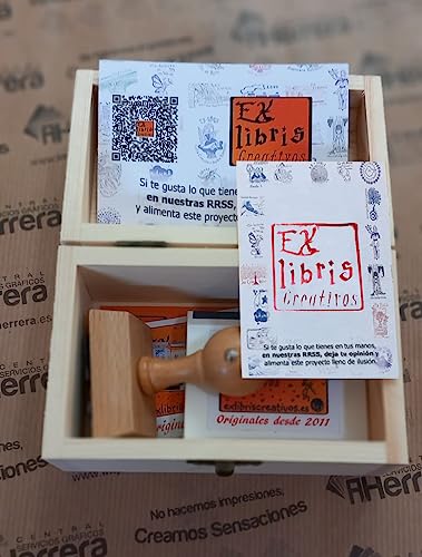 ExLibris Ajedrez sello personalizado