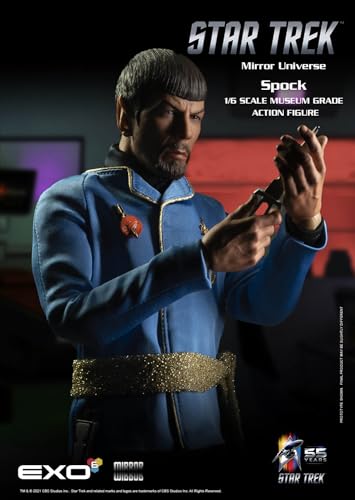 EXO-6 Star Trek: The Original Series Figura 1/6 Espejo Universo Spock 30 cm