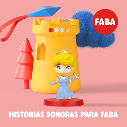 FABA Personaje Sonoro Cenicienta y Otro Cuento - Historias Sonoras - Juguetes, Contenidos Educativos, En Español, para Niñas y Niños a Partir de 4 años