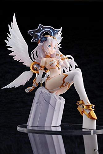 FABIIA Nuevo Mejor Juego Privado 22Cm Juego Súper Dimensional Cuatro Diosas Black Heart Online Neptune Novaro Figura PVC Anime Game Game Game Ornnnments Decoración de Juguetes para Adultos Estatuilla