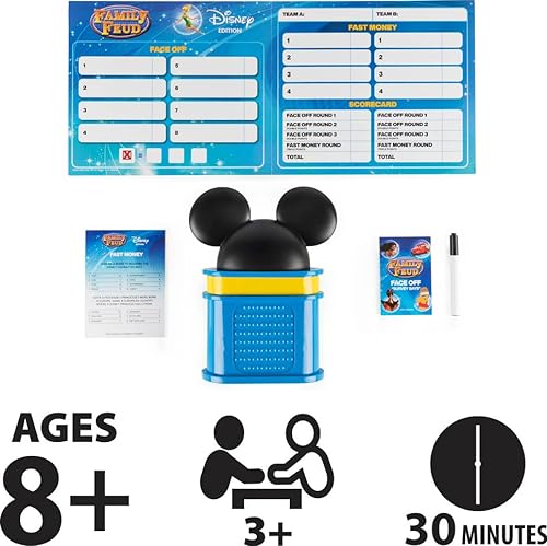 Family Feud: Disney Editon - Juego de mesa para fiestas familiares