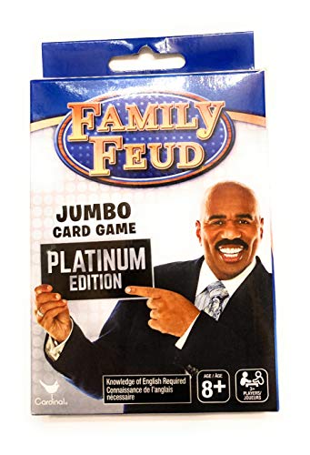 Family Feud Juego de cartas Jumbo Platinum Edition