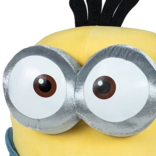 Famosa Softies - Otto de los Minions, de la película El Origen de Gru, peluche de tamaño grande que mide 45 cm, de textura suave y blandita, para niños y fans de todas las edades, (760020548)