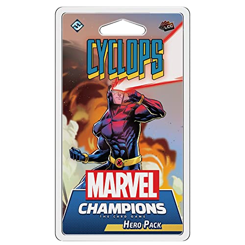 Fantasy Flight Games, Cyclops Hero Pack: Marvel Champions, Juego de Cartas, a Partir de 14 años, 1 a 4 Jugadores, 45 a 90 Minutos de Tiempo de Juego, FFGMC33